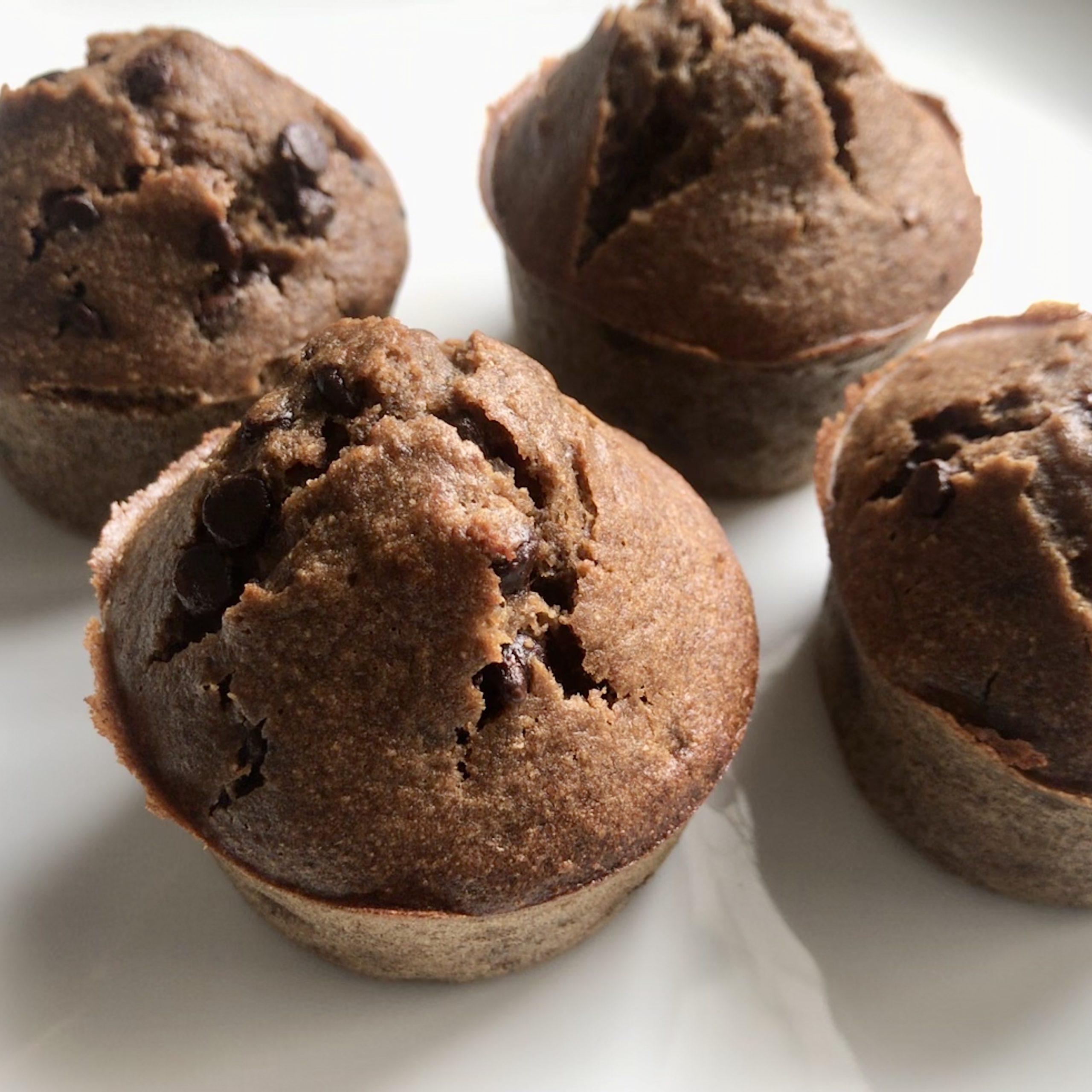 Muffins marron chocolat